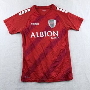 Capelli Sport Soccer Jersey Albion SC Idaho Red Size M
